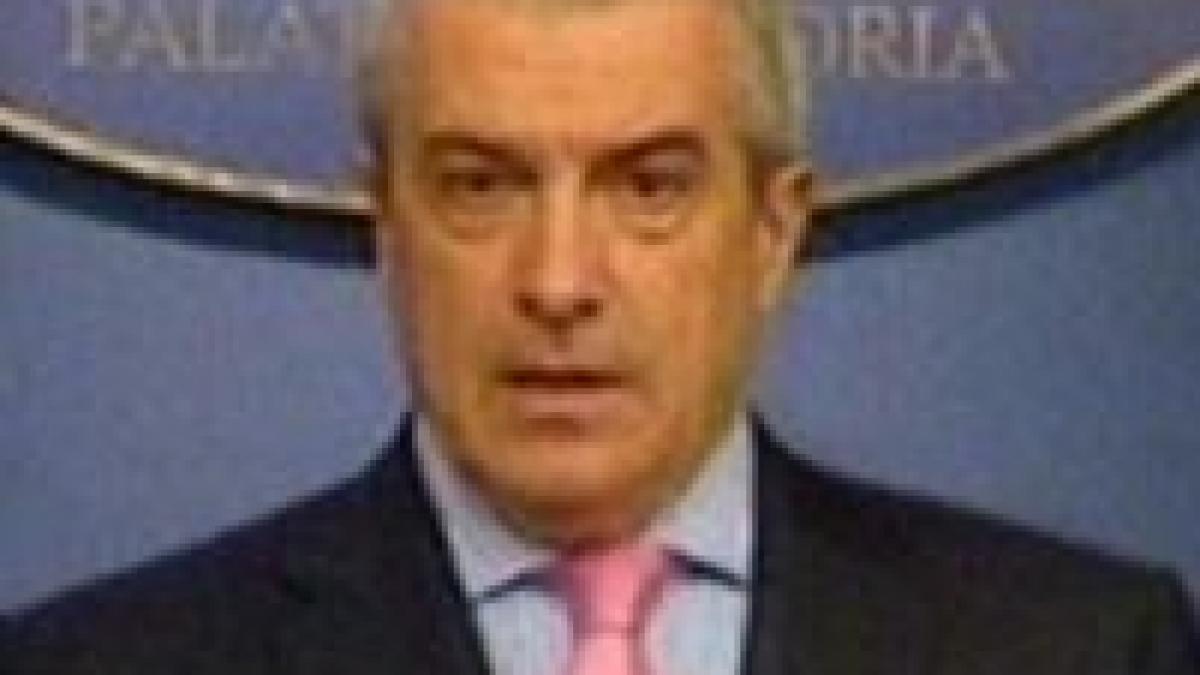 Tăriceanu va efectua miercuri o vizită în Italia