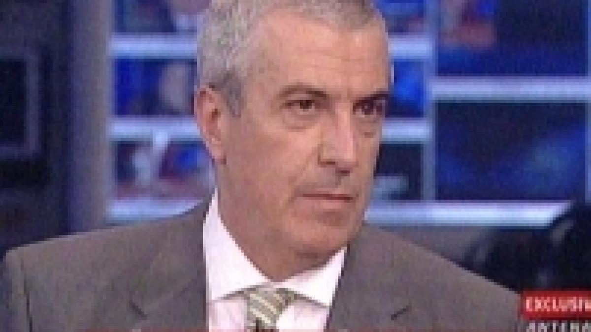 Tăriceanu: l-am lăsat pe Argint să vorbească pentru a nu apărea discuţii