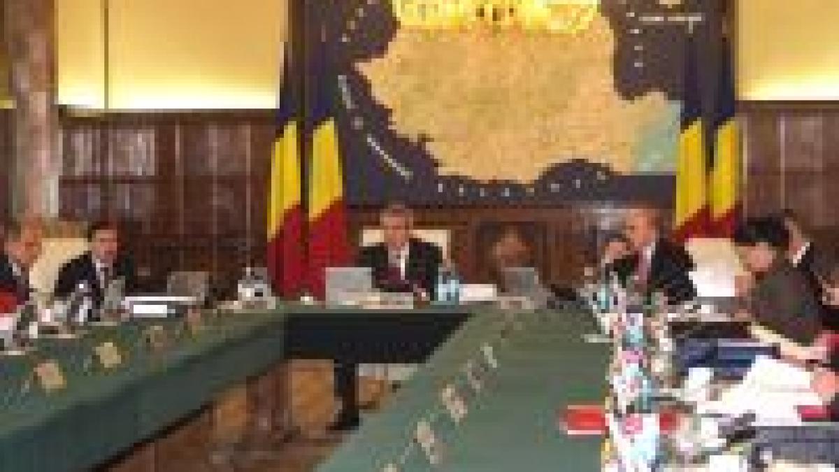 Guvernul român şi cel maghiar în şedinţă comună la Bucureşti