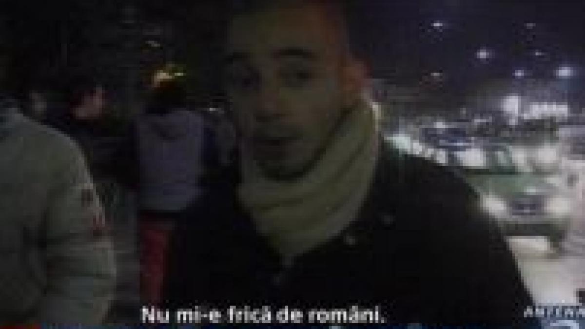 Italienii din Milano: nu ne e frică de români <font color=red>(VIDEO)</font>