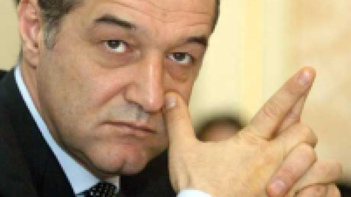 Becali se retrage din viaţa publică dacă nu câştigă alegerile din 2008