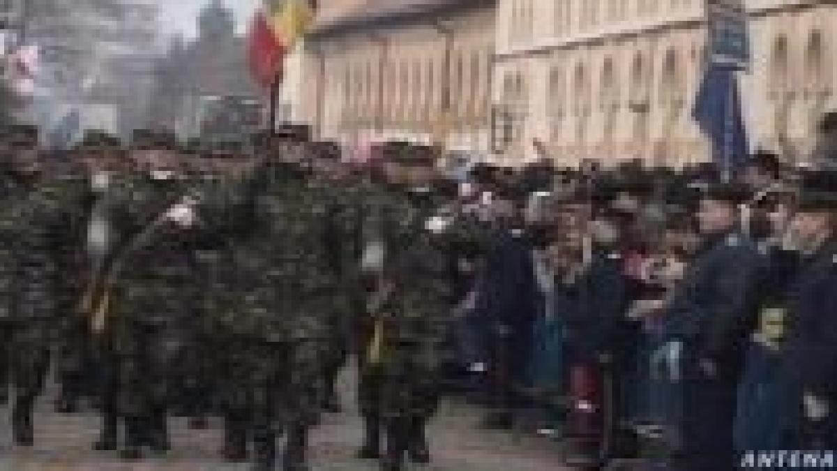 1 decembrie fără paradă militară în Alba Iulia