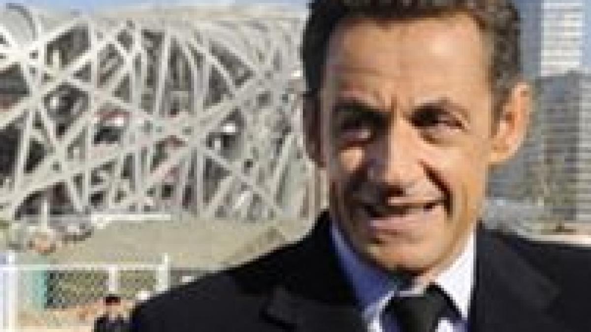 Sarkozy cere Chinei să se alăture luptei împotriva încălzirii globale