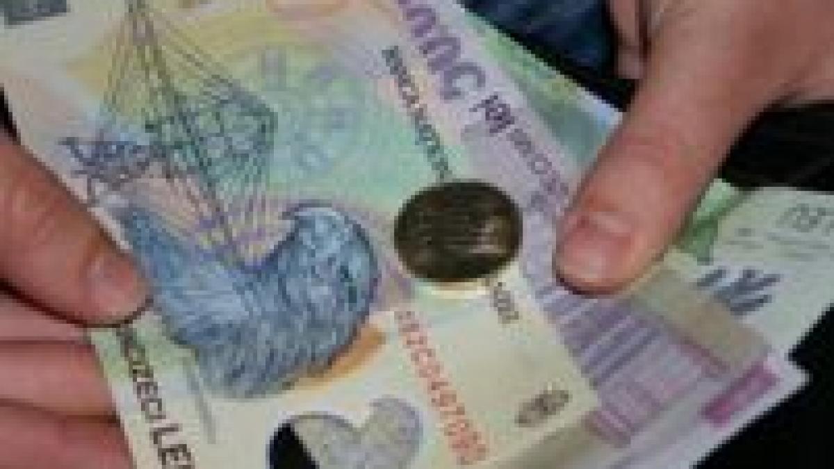 BNR: 3,49 lei/euro, după anunţarea creşterii economice