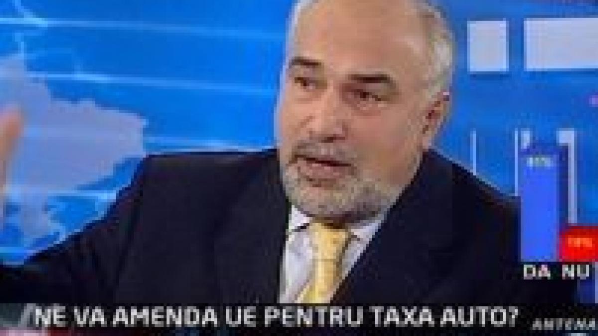 Vosganian despre taxa auto: Noi protejăm aerul, în primul rând!