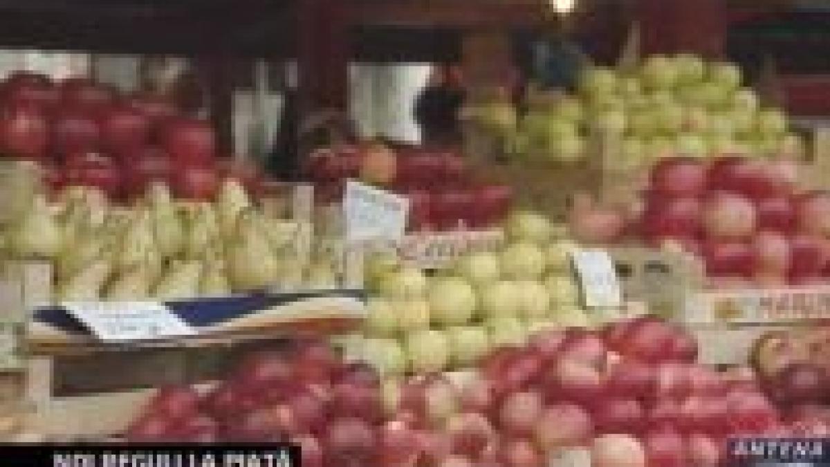 Noi reguli pentru comercializarea legumelor în piaţă