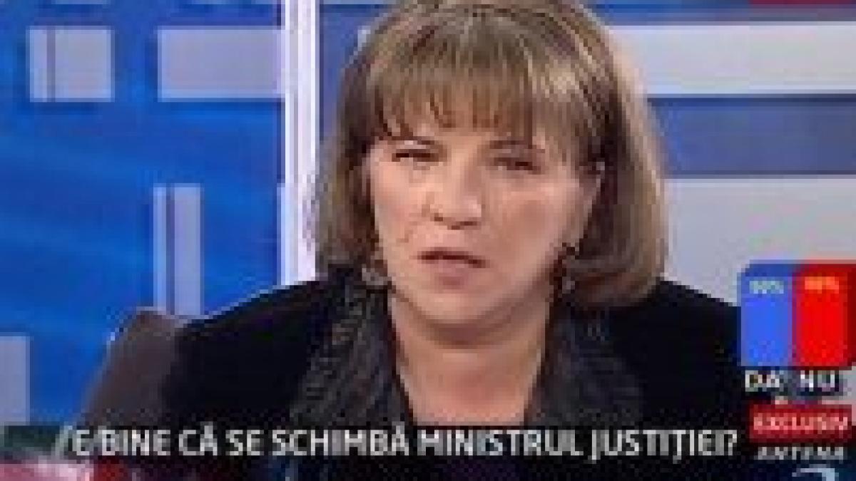 Norica Nicolai propusă la ministerul Justiţiei 