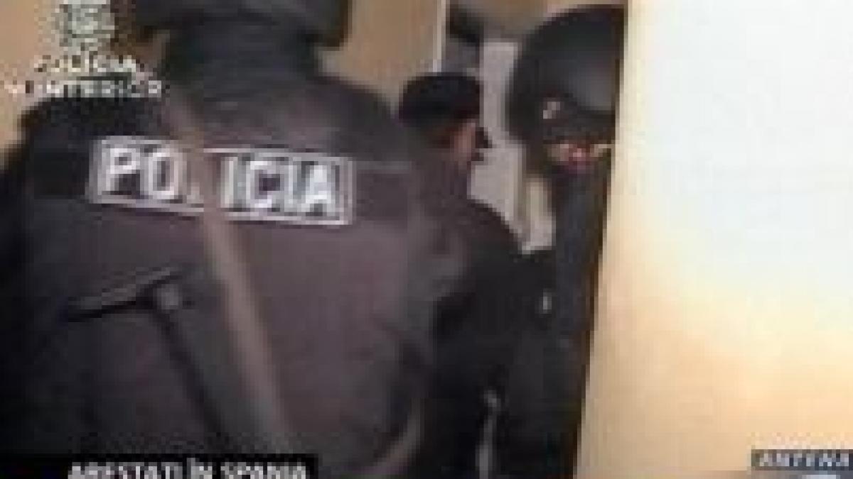 Spania. 3 români au fost arestaţi pentru posesie ilegală de arme