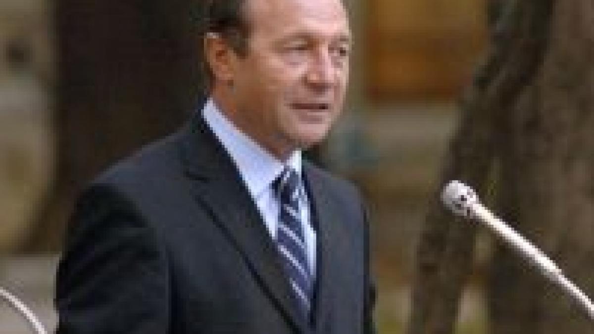 Mesajul transmis de preşedintele Traian Băsescu cu ocazia Crăciunului