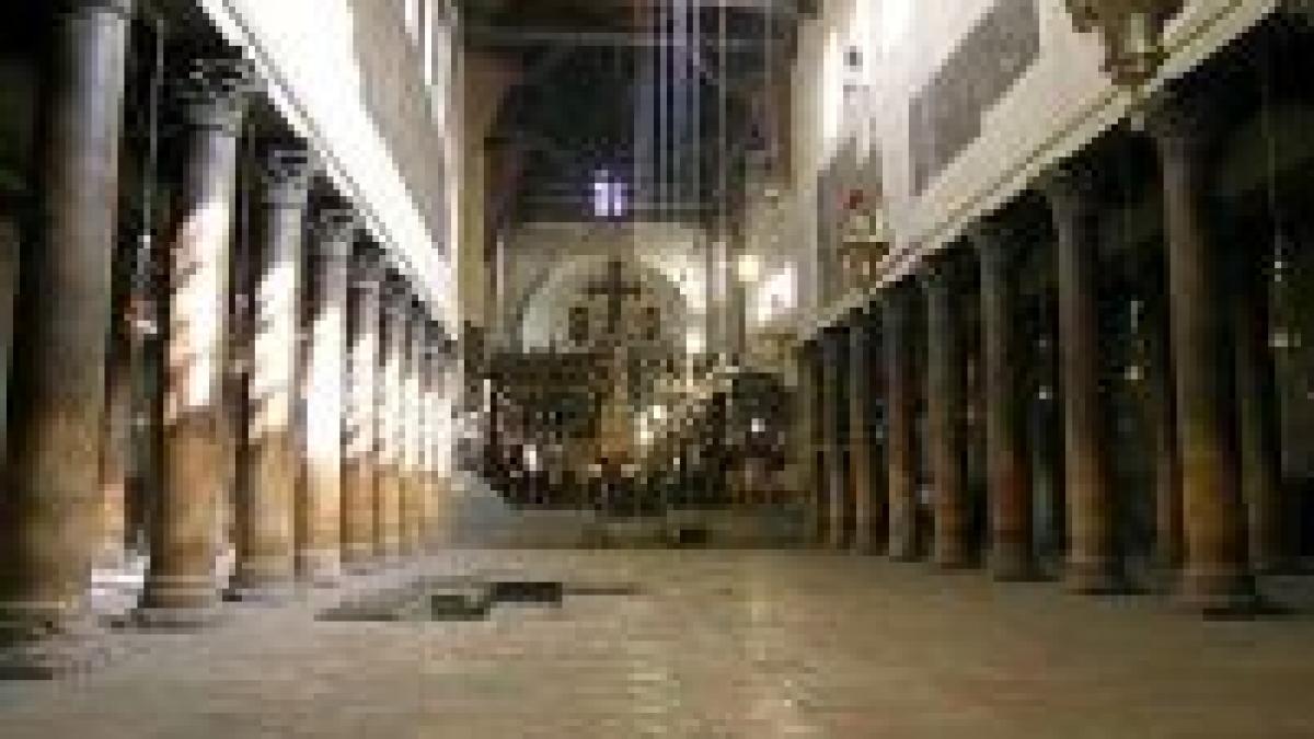 Bătaie între preoţi în Biserica Naşterii Domnului din Bethleem