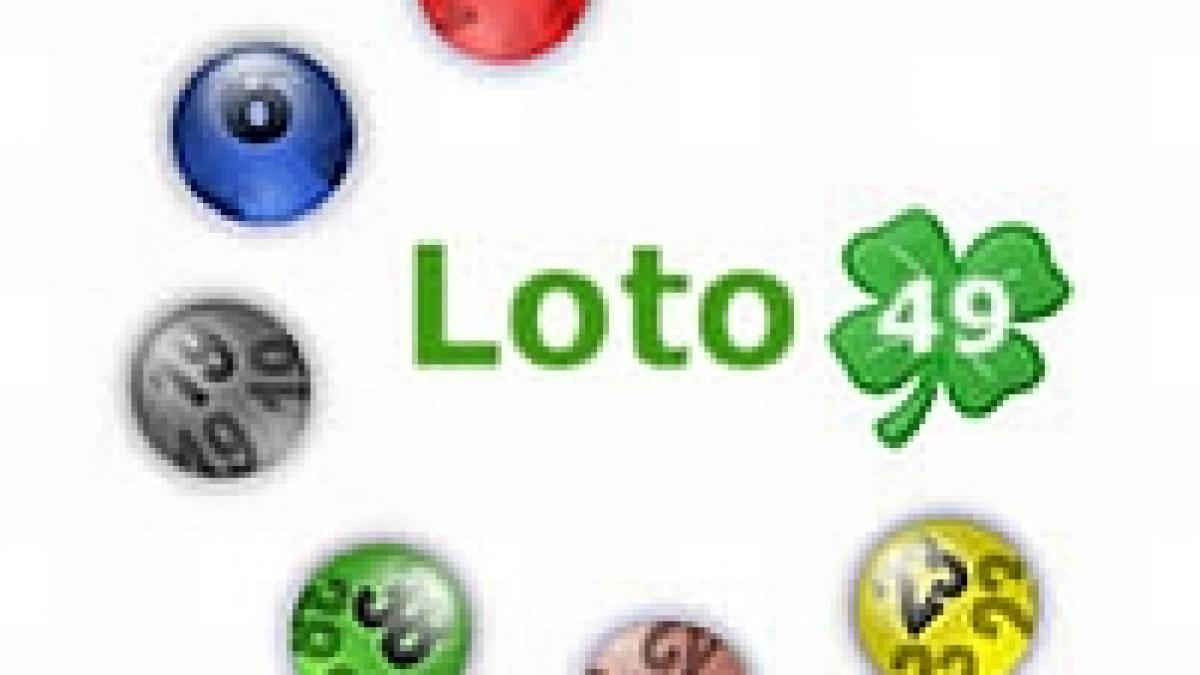 Numerele câştigătoare la extragerea Loto 6/49 