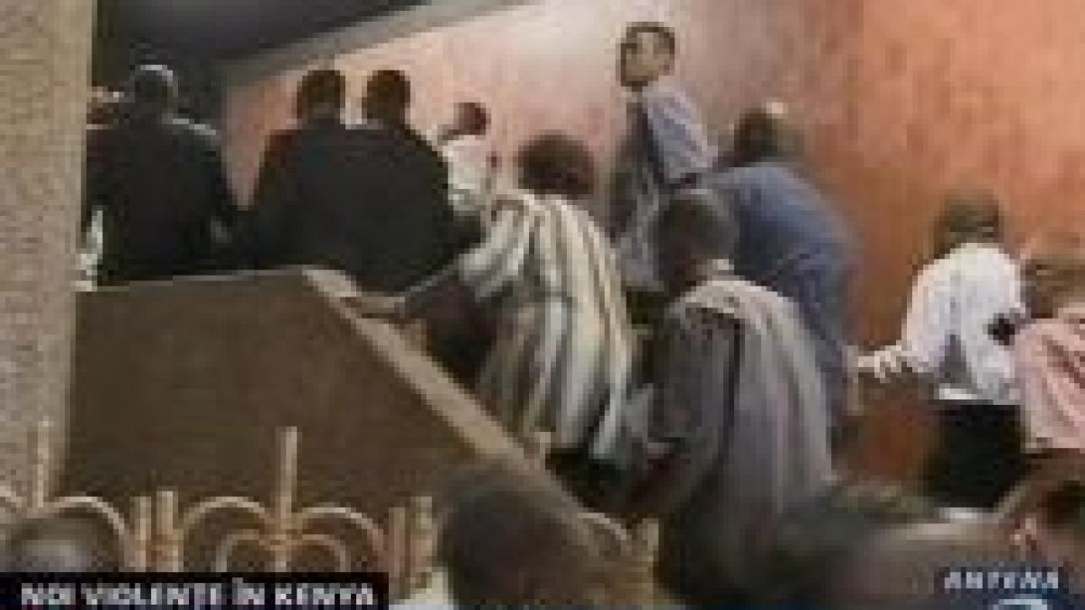 Violenţe în Kenya, după ce preşedintele a fost reales 