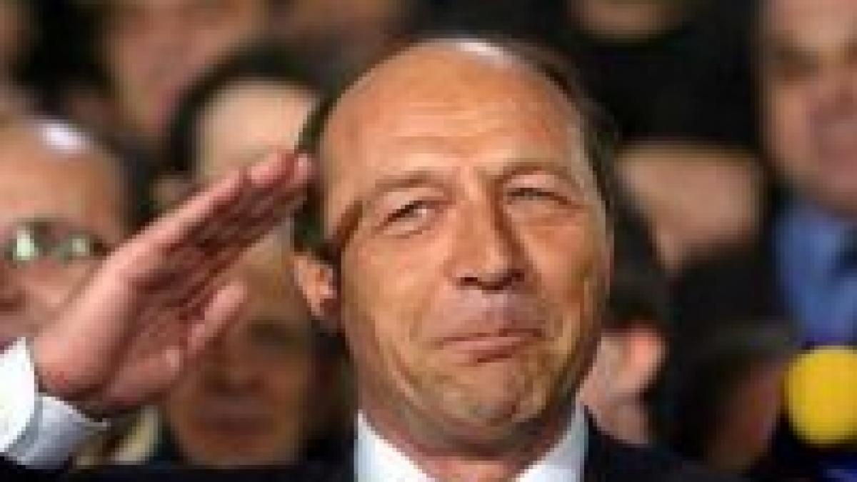 Preşedintele Traian Băsescu a intrat în 2008 fără datorii  