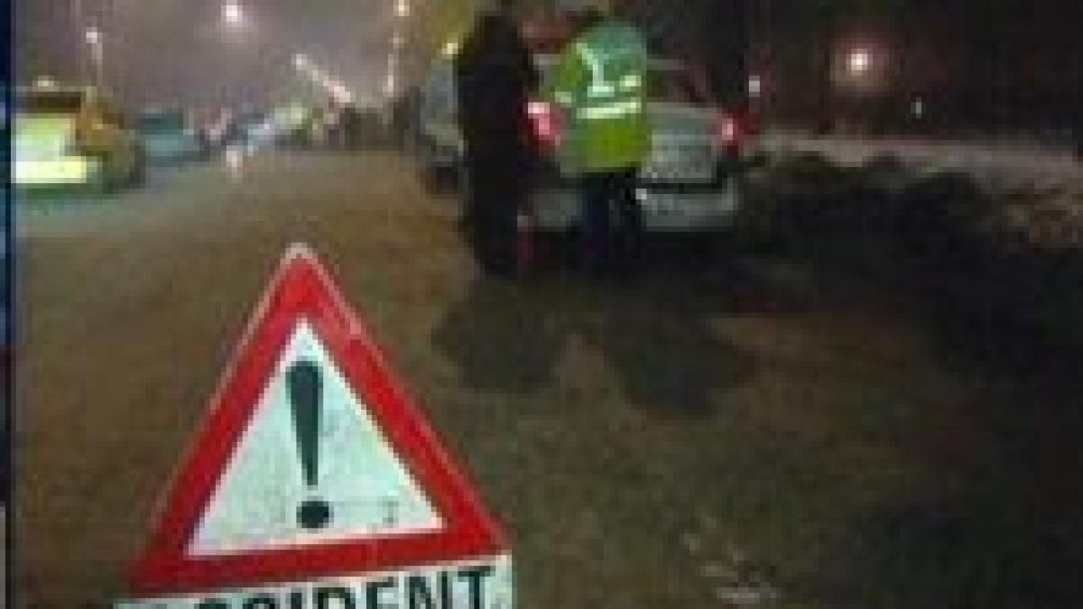 4 maşini implicate într-un accident la Arcul de Triumf din Capitală