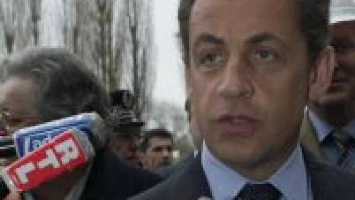 Nicholas Sarkozy închide versiunea engleză a televiziunii de ştiri France 24