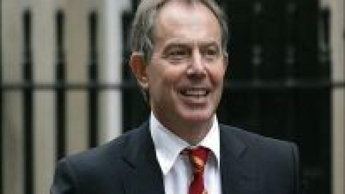 Tony Blair va câştiga 500.000 de lire la o slujbă part time