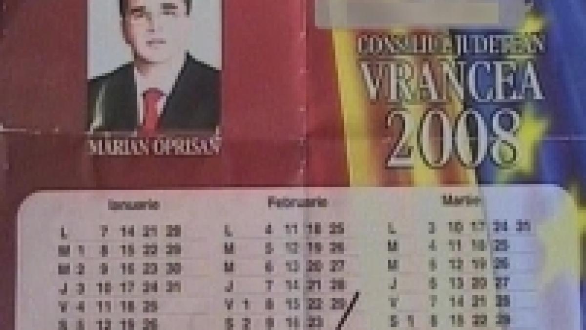 Vrancea. Marian Oprişan îşi face campanie cu orare şcolare