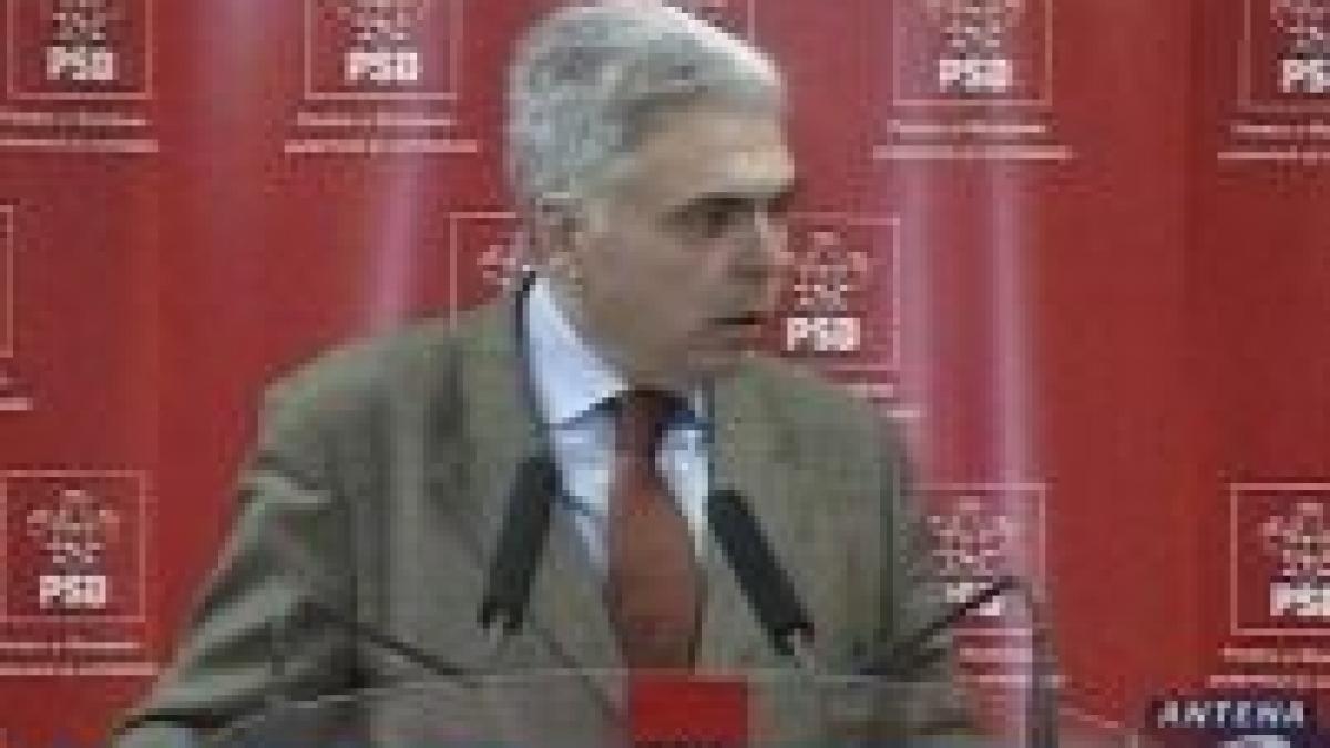 PSD propune ca ministrul Justiţiei să fie numit de Văcăroiu
