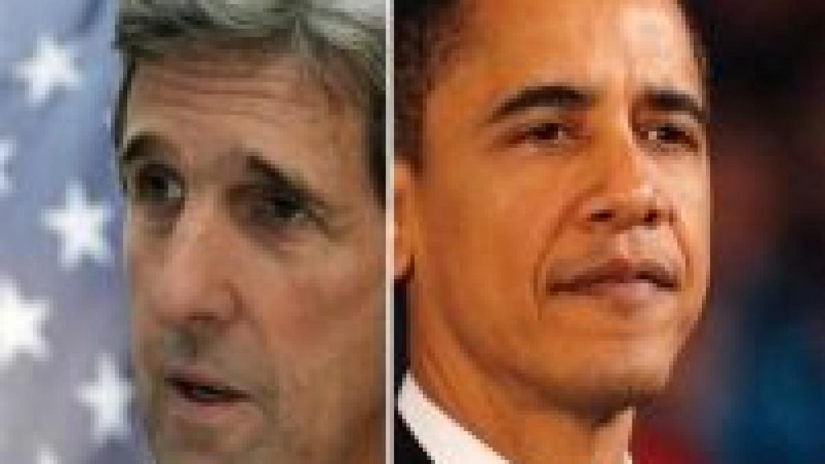 SUA. Barack Obama a primit sprijinul lui John Kerry, fost candidat la preşedinţie <font color=red>(VIDEO)</font>