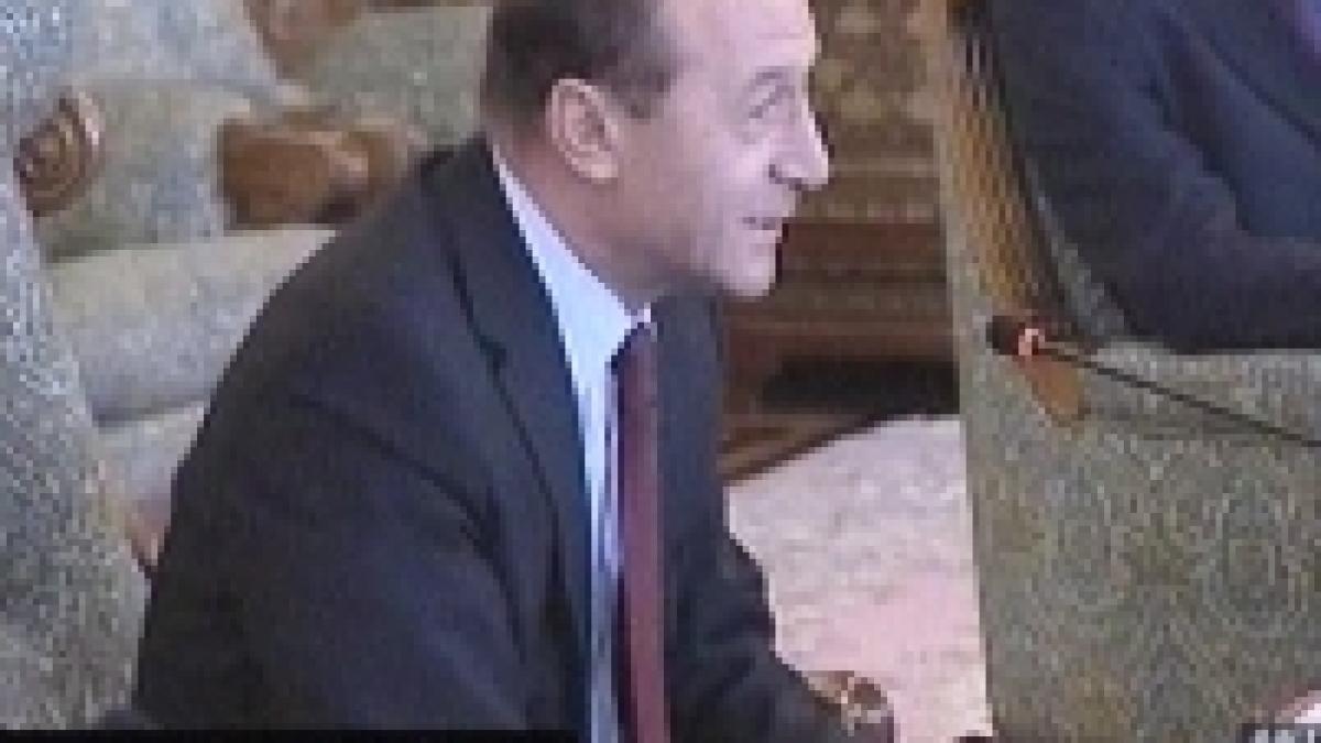 Traian Băsescu le-a promis revoluţionarilor sprijin politic 