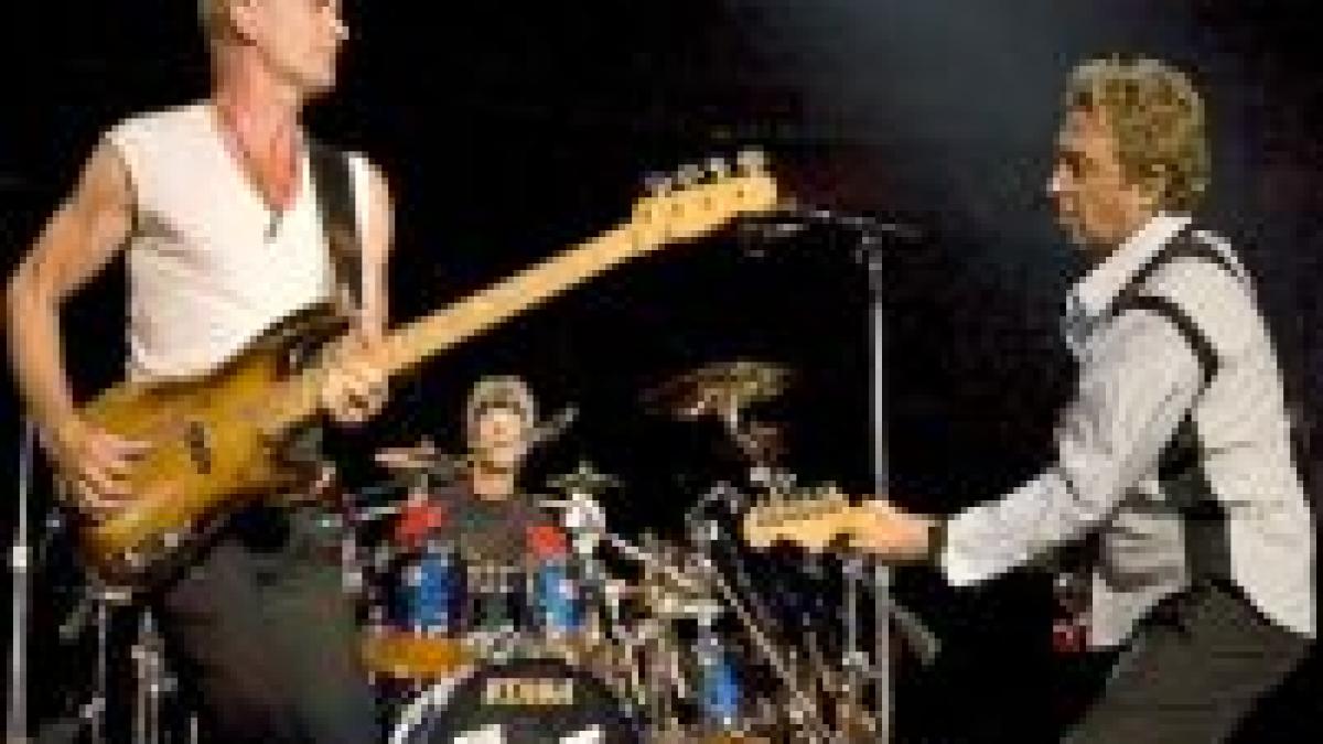 Britanicii de la The Police ar putea concerta în România