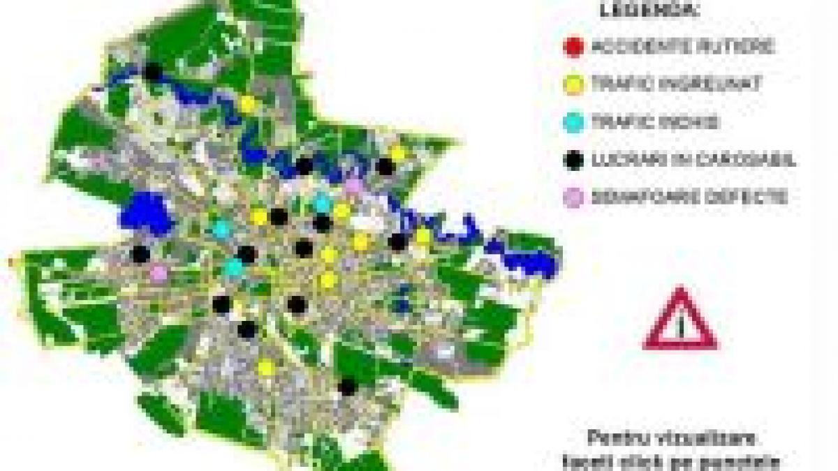 Bucureşti - Informaţii din trafic