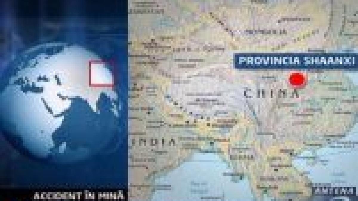 Explozie într-o mină din nordul Chinei. 20 de morţi