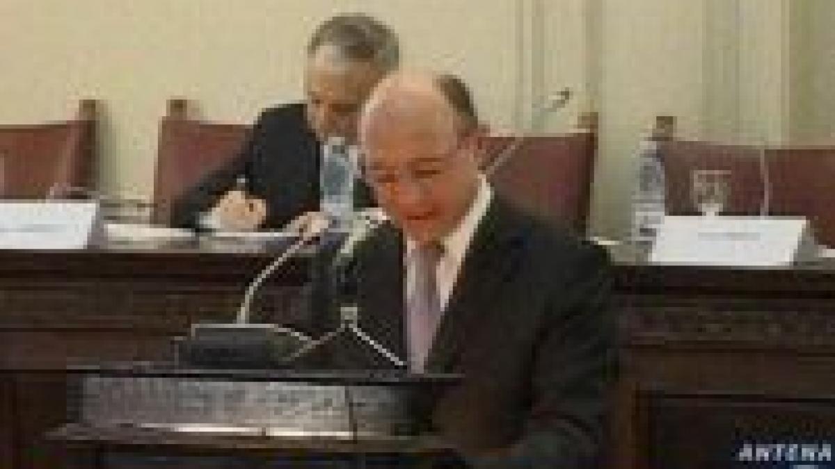 Băsescu: Strategia pentru Dezvoltare Durabilă trebuie să reflecte o nouă atitudine faţă de cetăţean