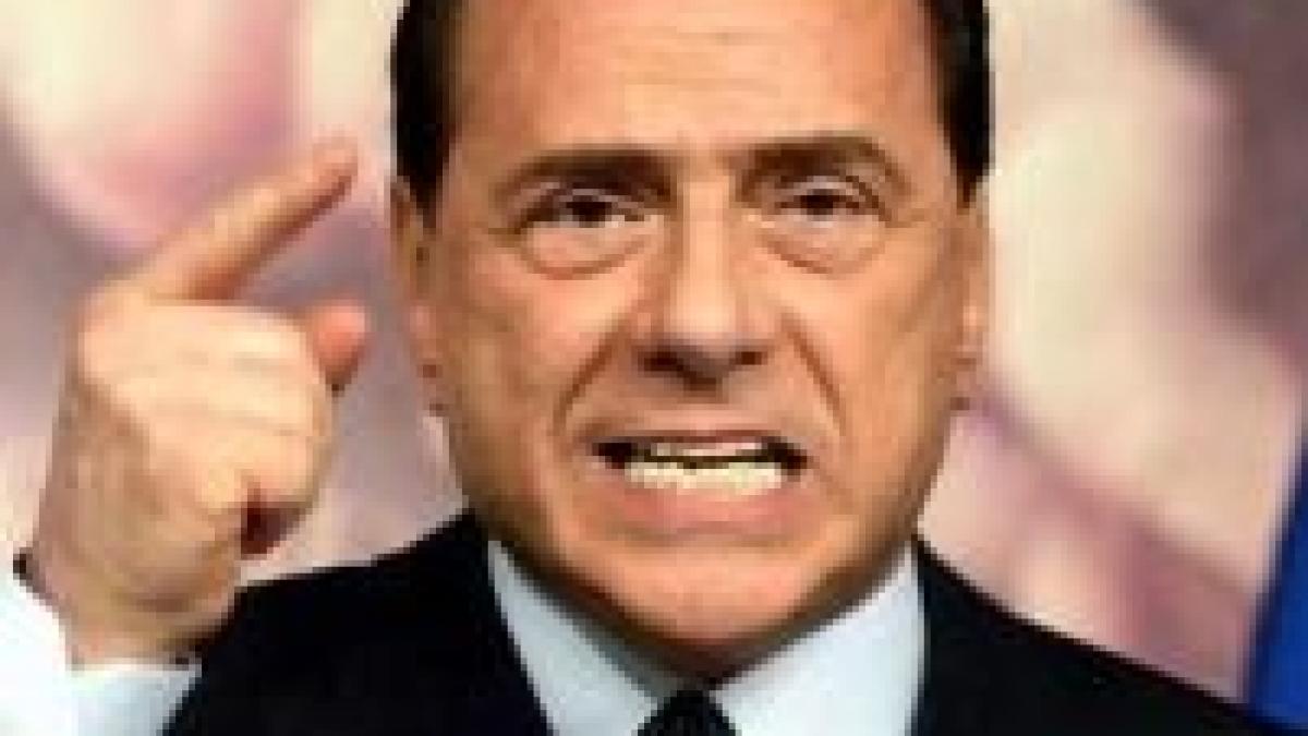 Italia. Berlusconi vrea cât mai rapid alegeri anticipate