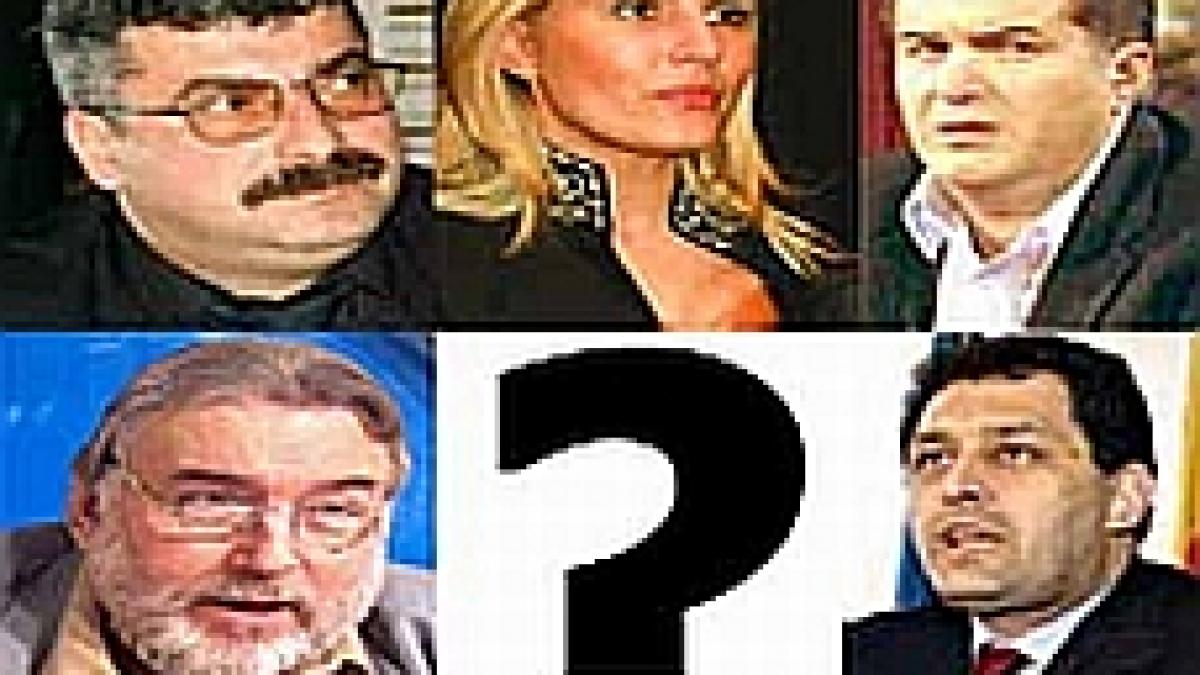 Primar de Bucureşti: Prigoană, Udrea, Păunescu, Vanghelie sau Călinescu?
