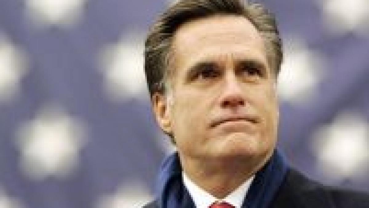 SUA. Mitt Romney a câştigat alegerile primare din statul Maine