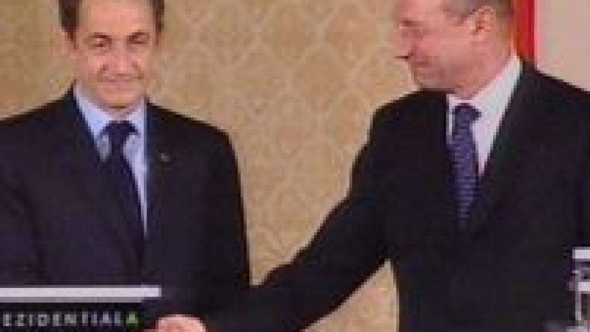 Miza vizitei lui Sarkozy: trimiterea de trupe româneşti în Ciad