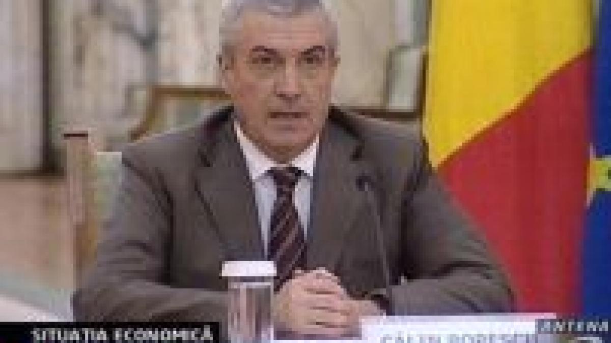 Tăriceanu: Executivul va adopta o politică economică prudentă în 2008