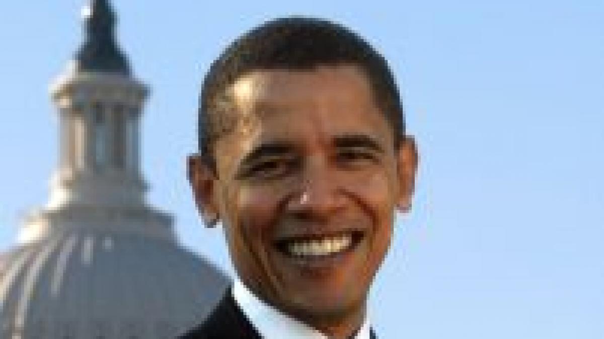 Barack Obama ar putea fi primul preşedinte de culoare al SUA