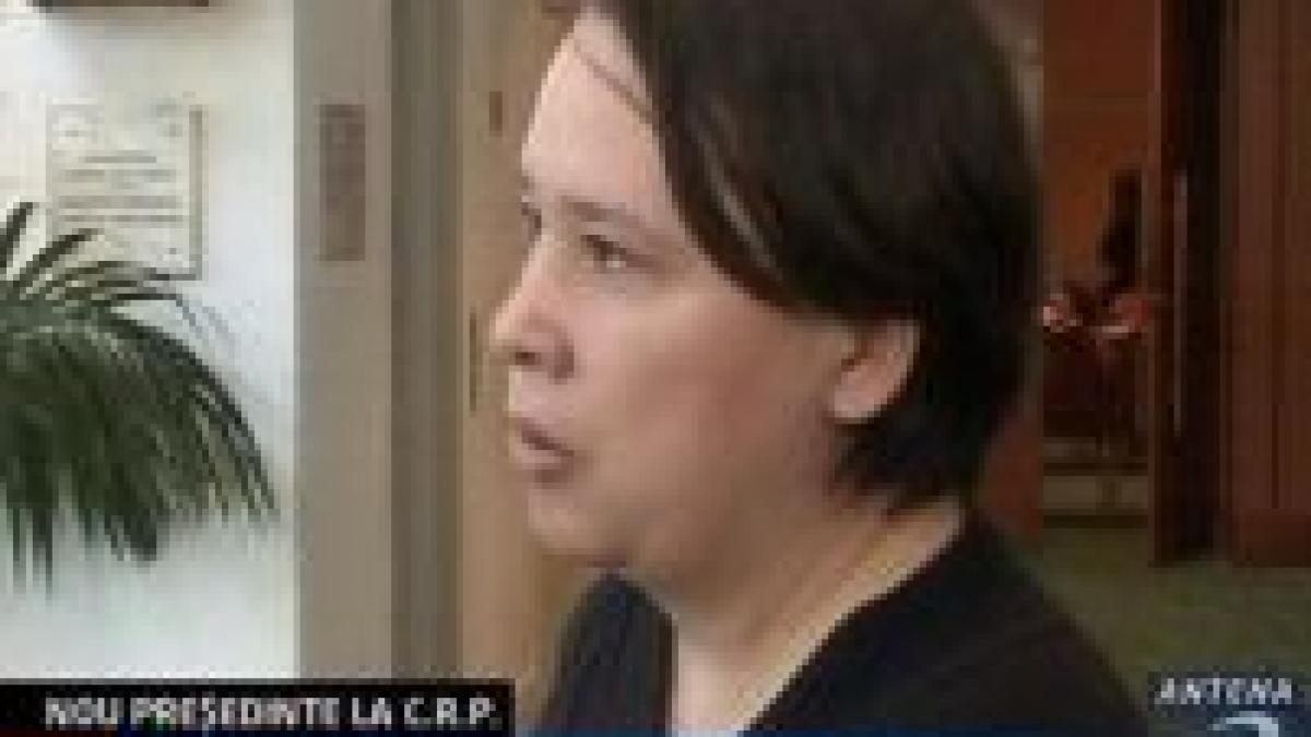 Indira Crasnea este noul preşedinte al Clubului Român de Presă 