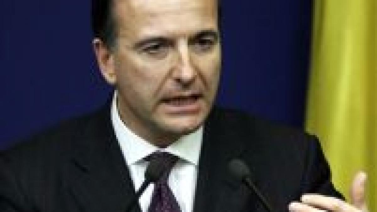 Frattini: C.E. nu intenţionează să recurgă la sancţiuni mai dure împotriva României