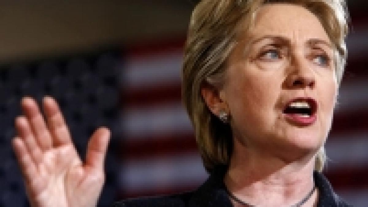 <font color=red>DOSARELE ANTENA3.RO</font> Hillary Clinton, candidat la preşedinţia SUA