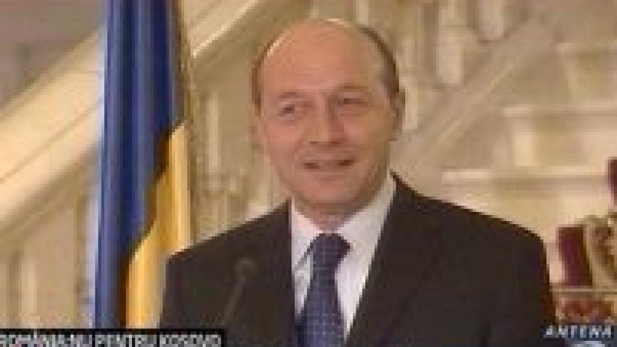 Traian Băsescu: "România nu va recunoaşte independenţa provinciei Kosovo" <font color=red>(VIDEO)</font>