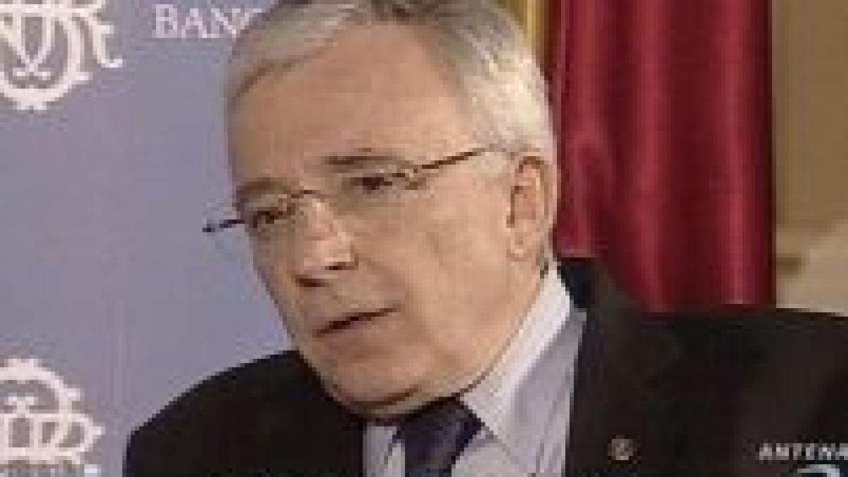 Isărescu: Cursul leului va reveni la nivelul din 2005-2006