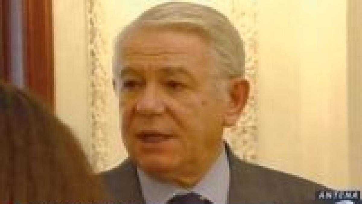 Meleşcanu ar dori să asigure interimatul la Justiţie până după Summit 