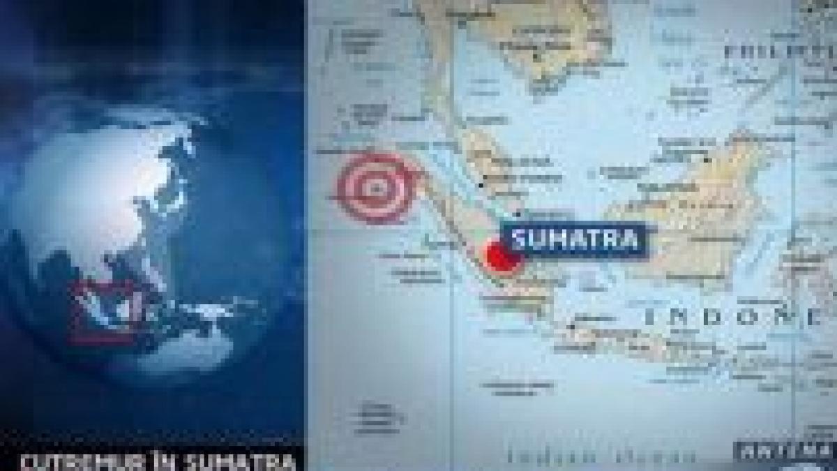 Indonezia. Un seism de 7,6 grade s-a produs în insulele Sumatra