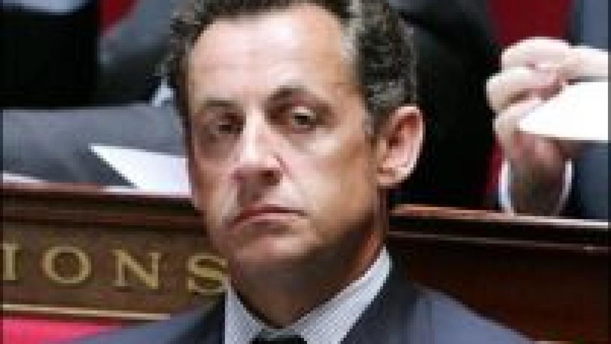 Popularitatea lui Nicolas Sarkozy în cădere liberă 