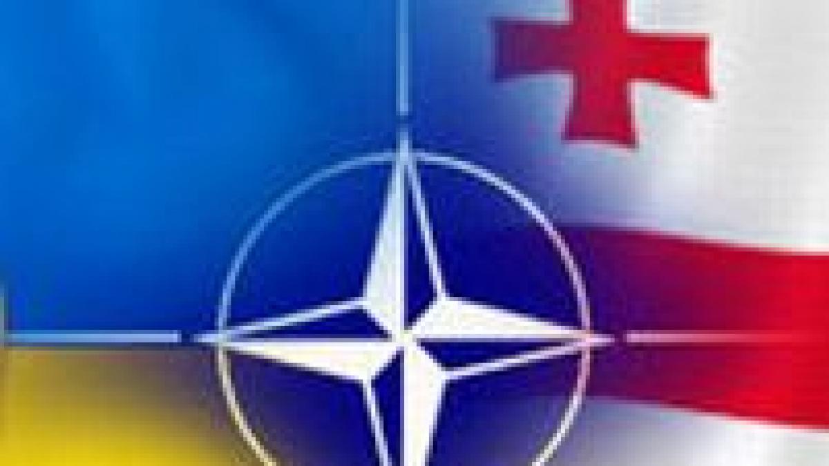 NATO nu ia în calcul aderarea Ucrainei şi Georgiei