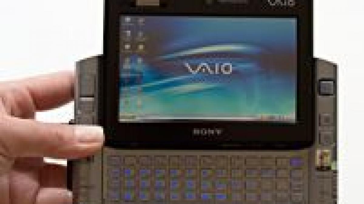 Sony va lansa Vaio UX, computer-ul care încape în palmă <font color=red>(FOTO)</font>