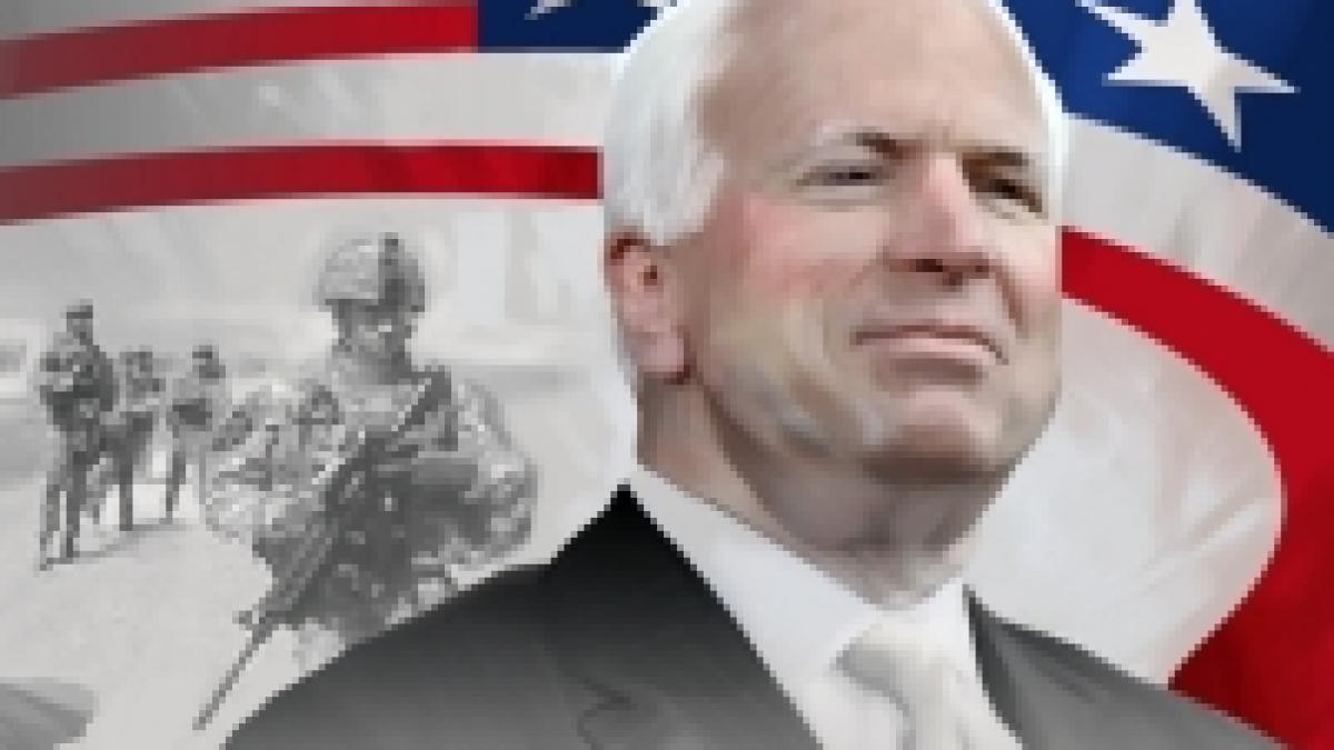 <font color=red>DOSARELE ANTENA3.RO</font> John McCain, în cursa pentru Casa Albă, la 71 de ani