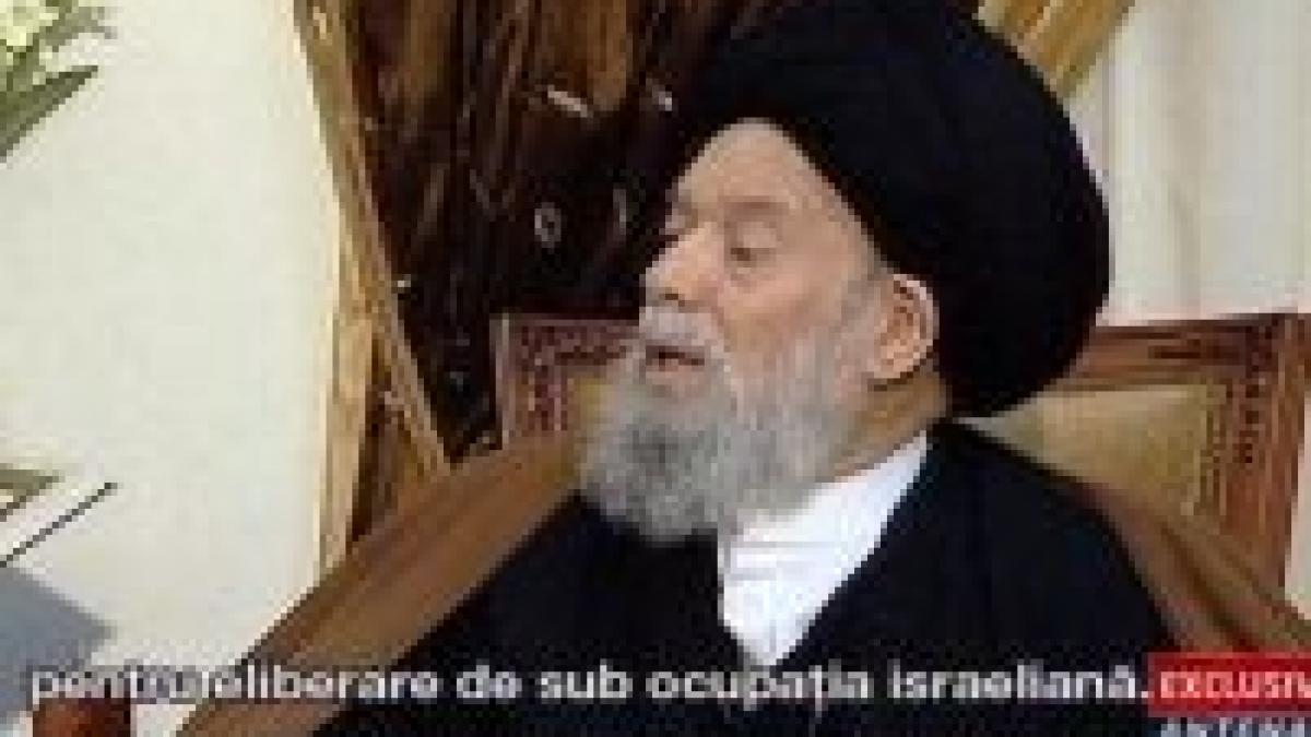 Liderul spiritual al Hezbollah, interviu în exclusivitate <font color=red>(VIDEO)</font>