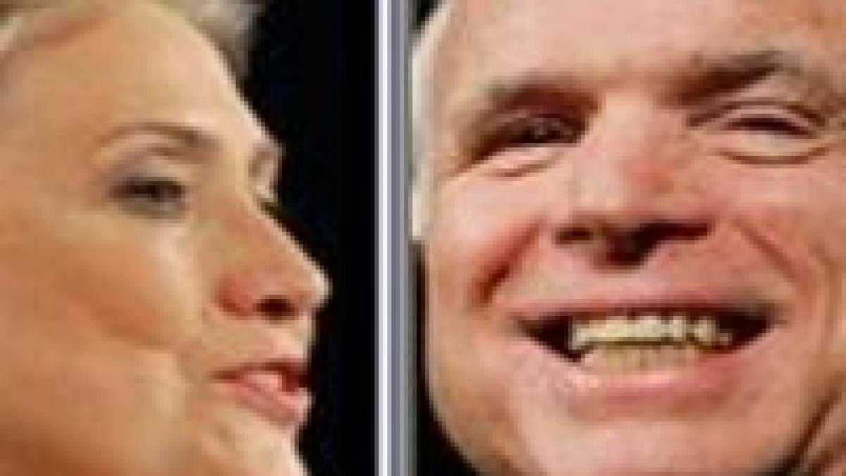 Clinton câştigă în Texas. McCain, învestit oficial pentru prezidenţiale