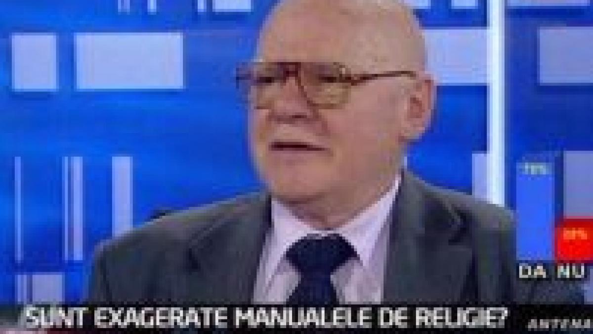 Răzvan Theodorescu: Nu sunt de acord să existe manuale la religie