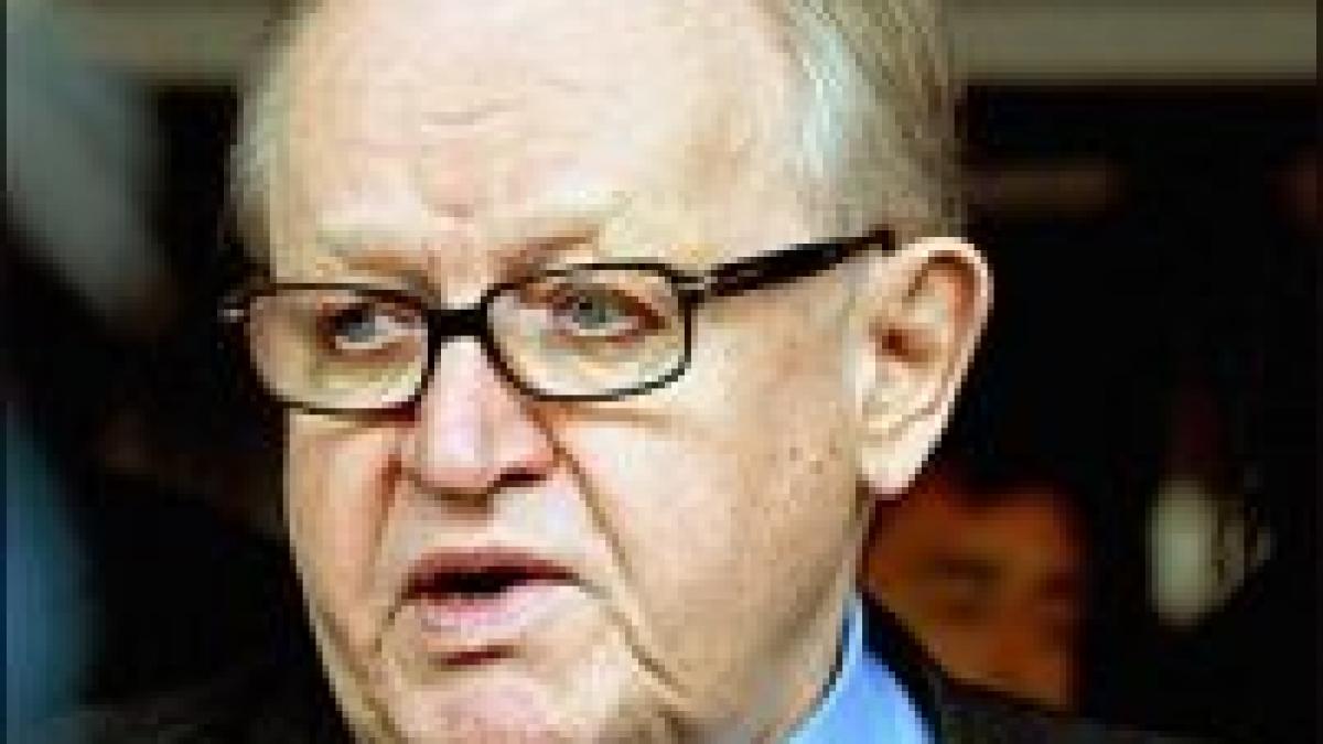 Ahtisaari cere statelor UE să recunoască independenţa Kosovo