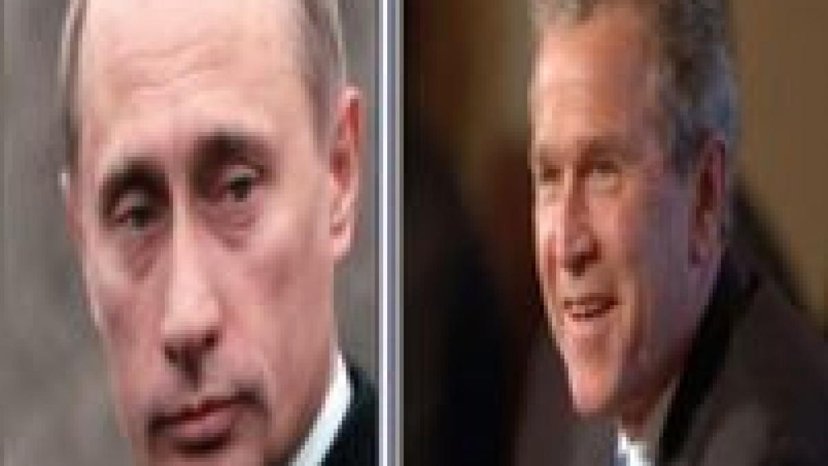 Bush şi Putin se vor întâlni la Neptun, înainte de summit-ul NATO